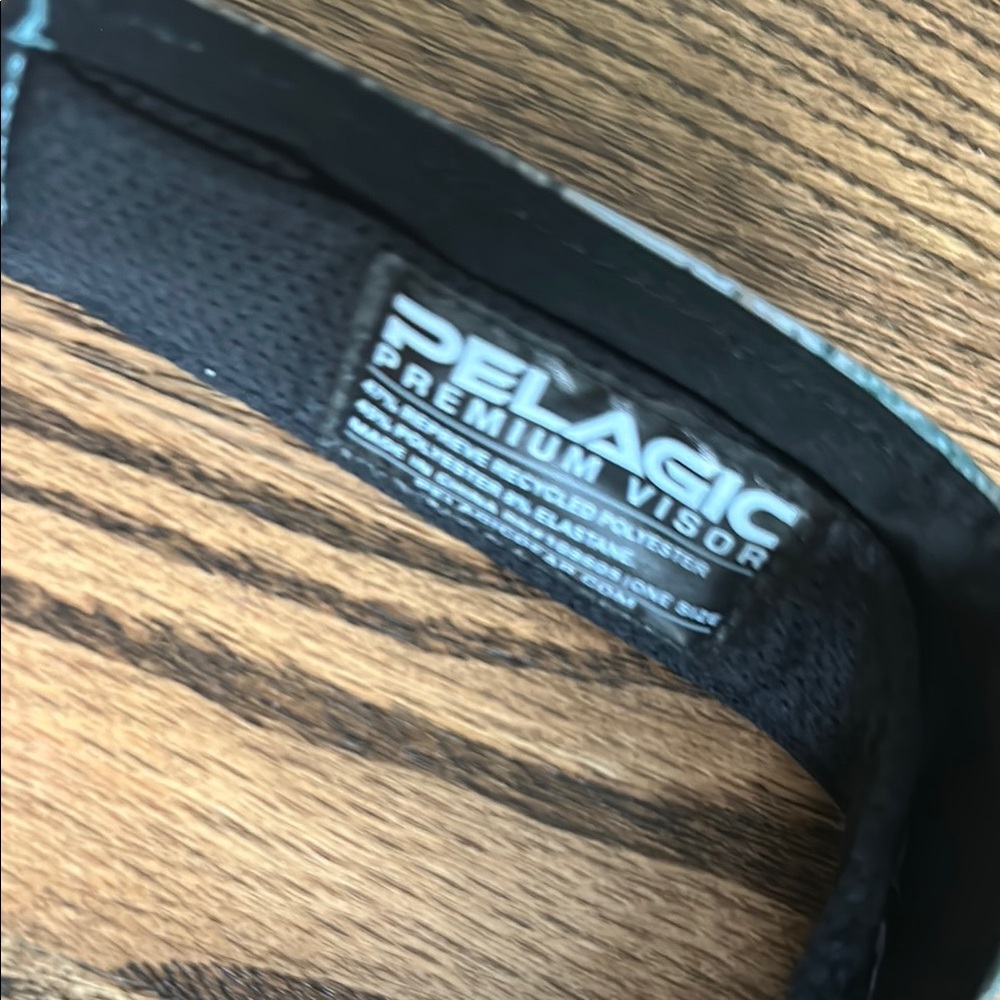 Pelagic Blue Camo Visor - Picture 2 of 6